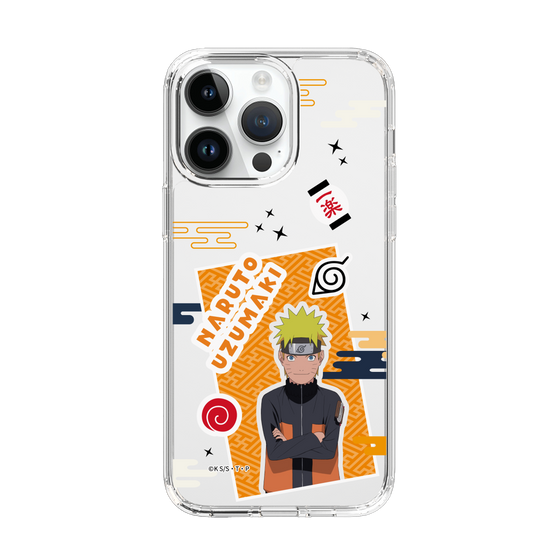 スリムプロテクションケース［ NARUTO -ナルト- 疾風伝 - ステッカー - うずまきナルト ］