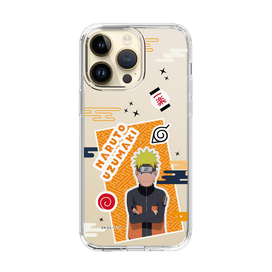 スリムプロテクションケース［ NARUTO -ナルト- 疾風伝 - ステッカー - うずまきナルト ］