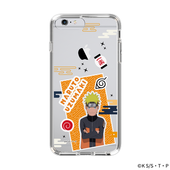 スリムプロテクションケース［ NARUTO -ナルト- 疾風伝 - ステッカー - うずまきナルト ］