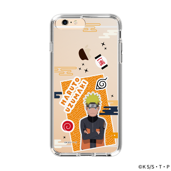 スリムプロテクションケース［ NARUTO -ナルト- 疾風伝 - ステッカー - うずまきナルト ］