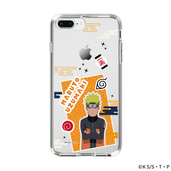 スリムプロテクションケース［ NARUTO-ナルト- 疾風伝 - ステッカー - うずまきナルト ］