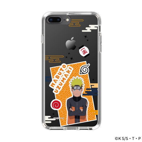 スリムプロテクションケース［ NARUTO -ナルト- 疾風伝 - ステッカー - うずまきナルト ］