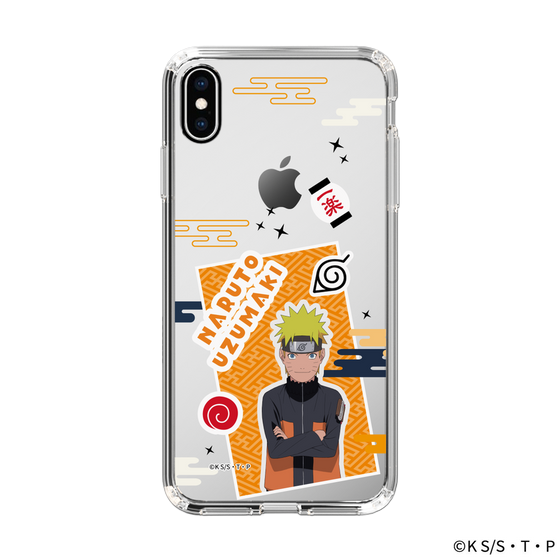 スリムプロテクションケース［ NARUTO-ナルト- 疾風伝 - ステッカー - うずまきナルト ］