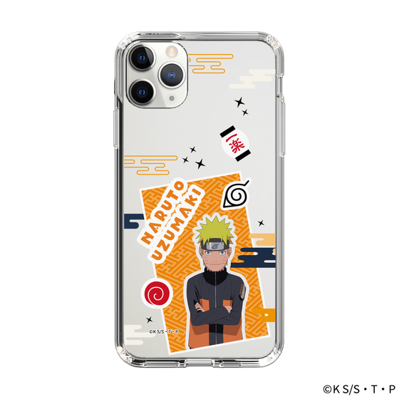 スリムプロテクションケース［ NARUTO-ナルト- 疾風伝 - ステッカー - うずまきナルト ］