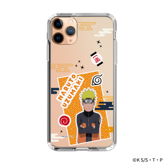 スリムプロテクションケース［ NARUTO -ナルト- 疾風伝 - ステッカー - うずまきナルト ］