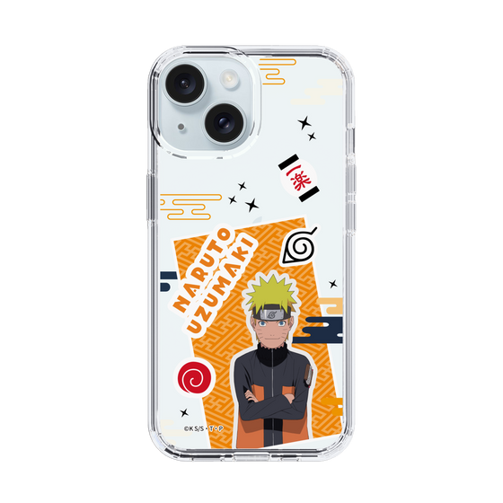 スリムプロテクションケース［ NARUTO -ナルト- 疾風伝 - ステッカー - うずまきナルト ］