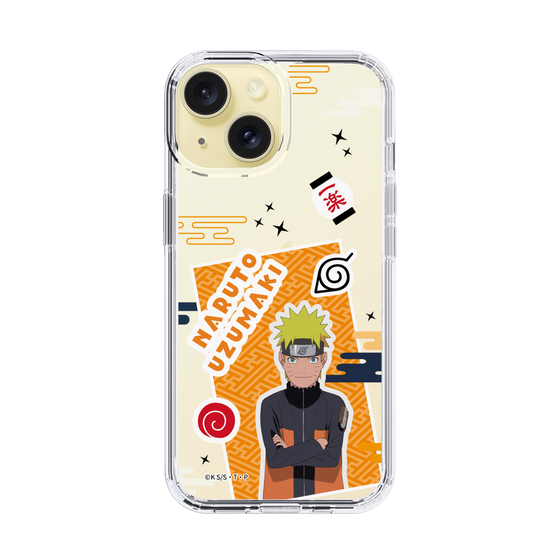 スリムプロテクションケース［ NARUTO -ナルト- 疾風伝 - ステッカー - うずまきナルト ］