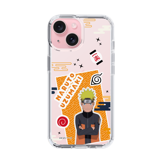 スリムプロテクションケース［ NARUTO -ナルト- 疾風伝 - ステッカー - うずまきナルト ］