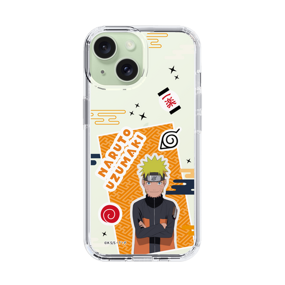 スリムプロテクションケース［ NARUTO -ナルト- 疾風伝 - ステッカー - うずまきナルト ］