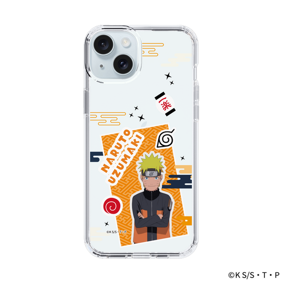 スリムプロテクションケース［ NARUTO-ナルト- 疾風伝 - ステッカー - うずまきナルト ］