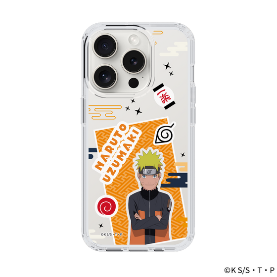 スリムプロテクションケース［ NARUTO-ナルト- 疾風伝 - ステッカー - うずまきナルト ］