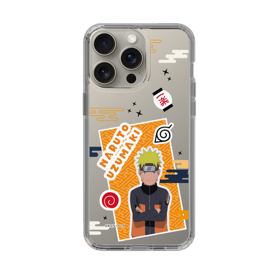 スリムプロテクションケース［ NARUTO -ナルト- 疾風伝 - ステッカー - うずまきナルト ］