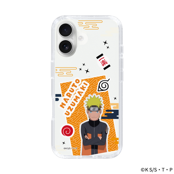 スリムプロテクションケース［ NARUTO-ナルト- 疾風伝 - ステッカー - うずまきナルト ］