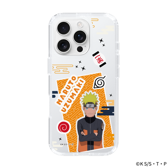 スリムプロテクションケース［ NARUTO-ナルト- 疾風伝 - ステッカー - うずまきナルト ］
