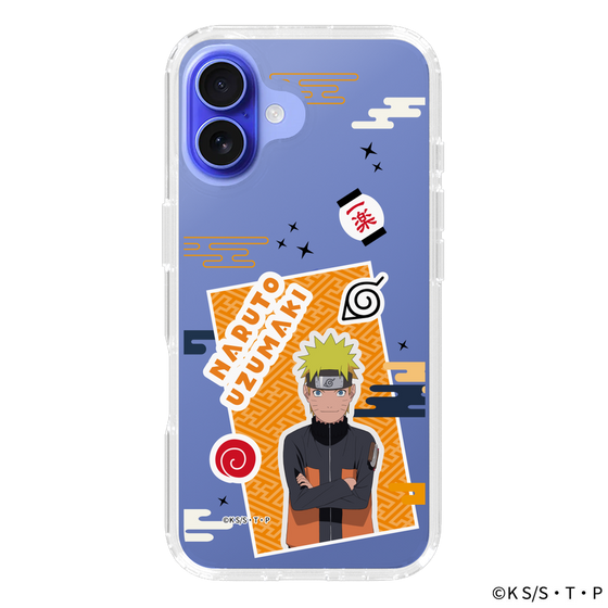 スリムプロテクションケース［ NARUTO -ナルト- 疾風伝 - ステッカー - うずまきナルト ］