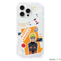 スリムプロテクションケース［ NARUTO-ナルト- 疾風伝 - ステッカー - うずまきナルト ］