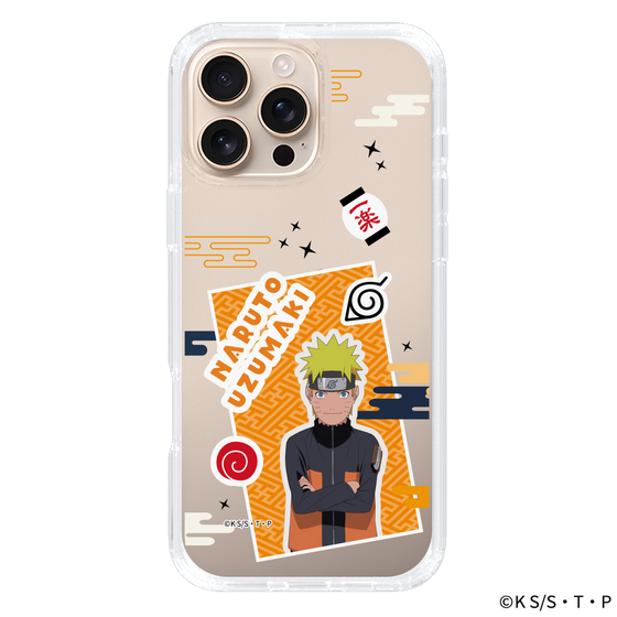 スリムプロテクションケース［ NARUTO -ナルト- 疾風伝 - ステッカー - うずまきナルト ］