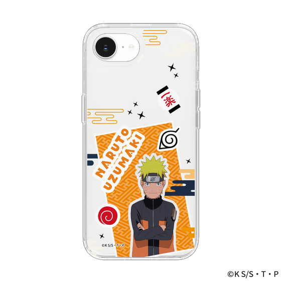 スリムプロテクションケース［ NARUTO-ナルト- 疾風伝 - ステッカー - うずまきナルト ］
