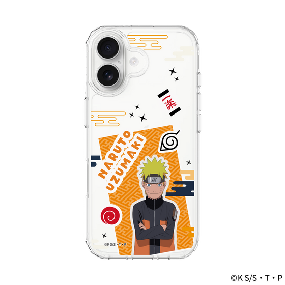スリムプロテクションケース［ NARUTO-ナルト- 疾風伝 - ステッカー - うずまきナルト ］