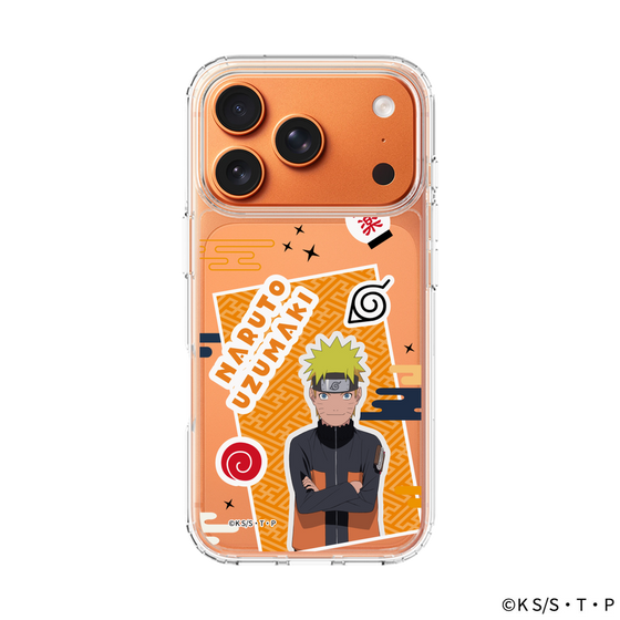 スリムプロテクションケース［ NARUTO -ナルト- 疾風伝 - ステッカー - うずまきナルト ］