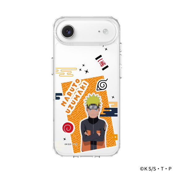 スリムプロテクションケース［ NARUTO-ナルト- 疾風伝 - ステッカー - うずまきナルト ］