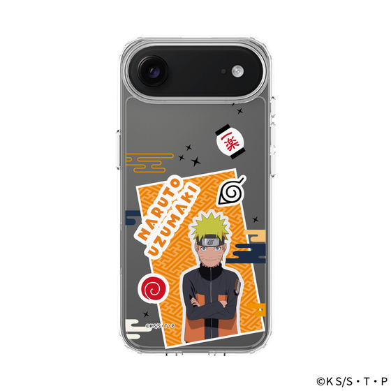 スリムプロテクションケース［ NARUTO -ナルト- 疾風伝 - ステッカー - うずまきナルト ］