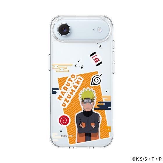 スリムプロテクションケース［ NARUTO -ナルト- 疾風伝 - ステッカー - うずまきナルト ］