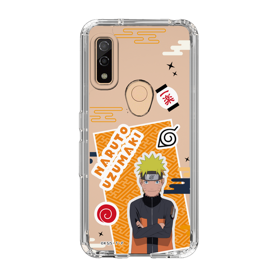 スリムプロテクションケース［ NARUTO -ナルト- 疾風伝 - ステッカー - うずまきナルト ］