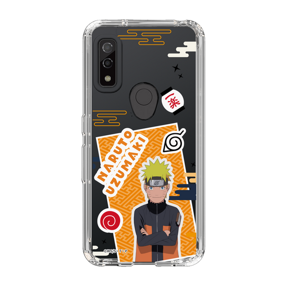スリムプロテクションケース［ NARUTO -ナルト- 疾風伝 - ステッカー - うずまきナルト ］