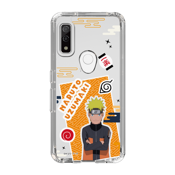 スリムプロテクションケース［ NARUTO -ナルト- 疾風伝 - ステッカー - うずまきナルト ］