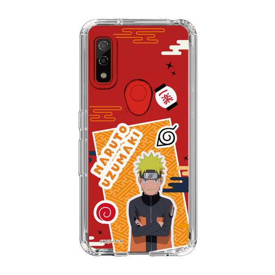 スリムプロテクションケース［ NARUTO -ナルト- 疾風伝 - ステッカー - うずまきナルト ］