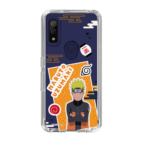 スリムプロテクションケース［ NARUTO -ナルト- 疾風伝 - ステッカー - うずまきナルト ］