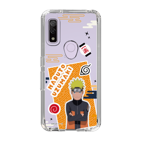 スリムプロテクションケース［ NARUTO -ナルト- 疾風伝 - ステッカー - うずまきナルト ］