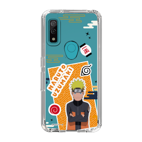 スリムプロテクションケース［ NARUTO -ナルト- 疾風伝 - ステッカー - うずまきナルト ］