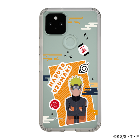 スリムプロテクションケース［ NARUTO-ナルト- 疾風伝 - ステッカー - うずまきナルト ］