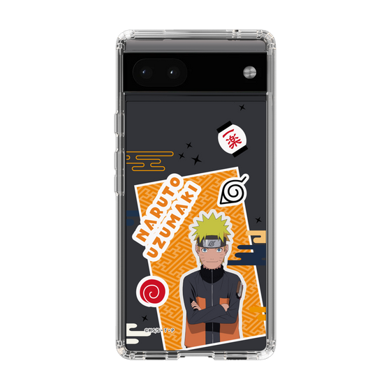 スリムプロテクションケース［ NARUTO -ナルト- 疾風伝 - ステッカー - うずまきナルト ］