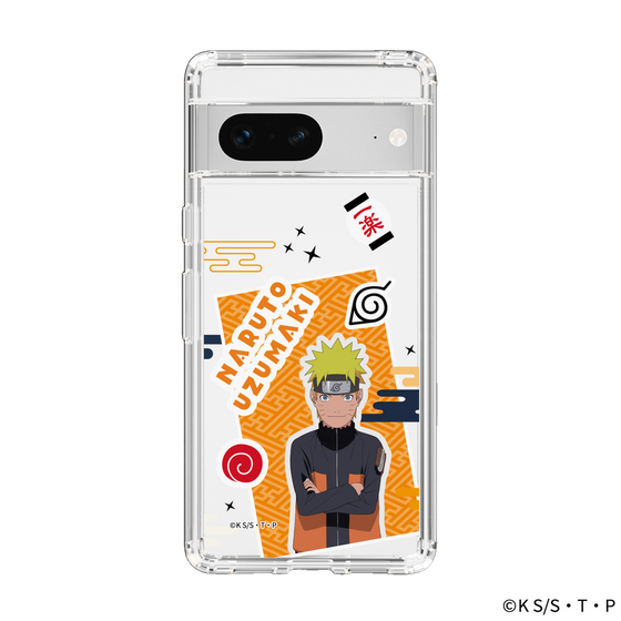 スリムプロテクションケース［ NARUTO-ナルト- 疾風伝 - ステッカー - うずまきナルト ］