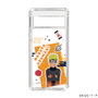 スリムプロテクションケース［ NARUTO -ナルト- 疾風伝 - ステッカー - うずまきナルト ］