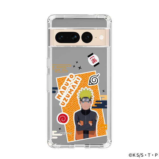 スリムプロテクションケース［ NARUTO-ナルト- 疾風伝 - ステッカー - うずまきナルト ］