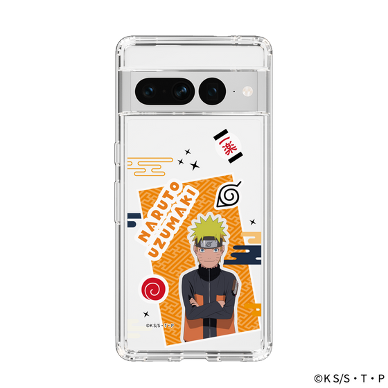 スリムプロテクションケース［ NARUTO -ナルト- 疾風伝 - ステッカー - うずまきナルト ］