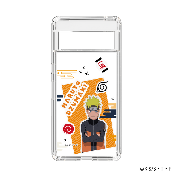 スリムプロテクションケース［ NARUTO -ナルト- 疾風伝 - ステッカー - うずまきナルト ］