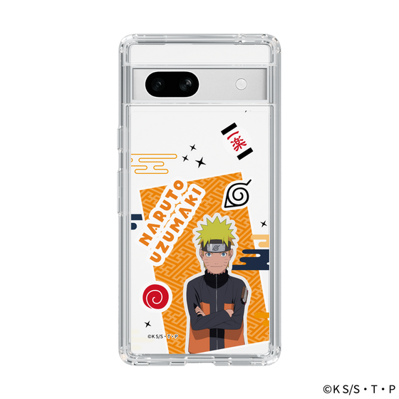スリムプロテクションケース［ NARUTO-ナルト- 疾風伝 - ステッカー - うずまきナルト ］