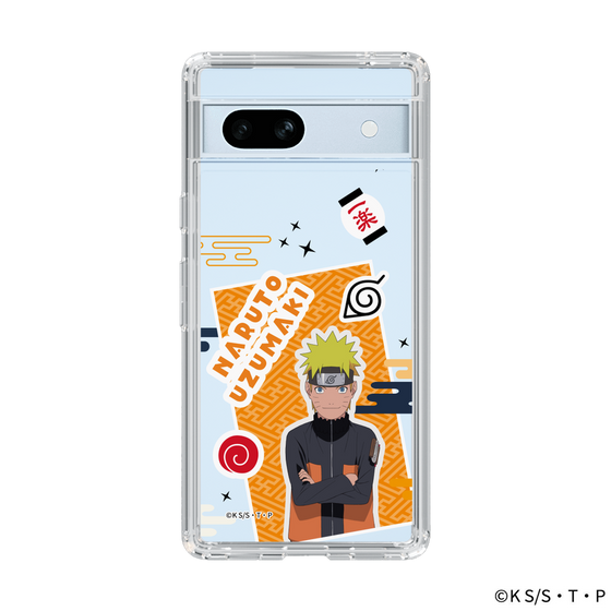スリムプロテクションケース［ NARUTO -ナルト- 疾風伝 - ステッカー - うずまきナルト ］