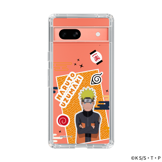 スリムプロテクションケース［ NARUTO -ナルト- 疾風伝 - ステッカー - うずまきナルト ］