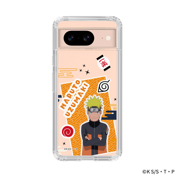 スリムプロテクションケース［ NARUTO-ナルト- 疾風伝 - ステッカー - うずまきナルト ］