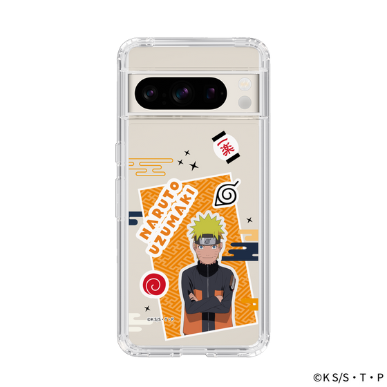 スリムプロテクションケース［ NARUTO-ナルト- 疾風伝 - ステッカー - うずまきナルト ］