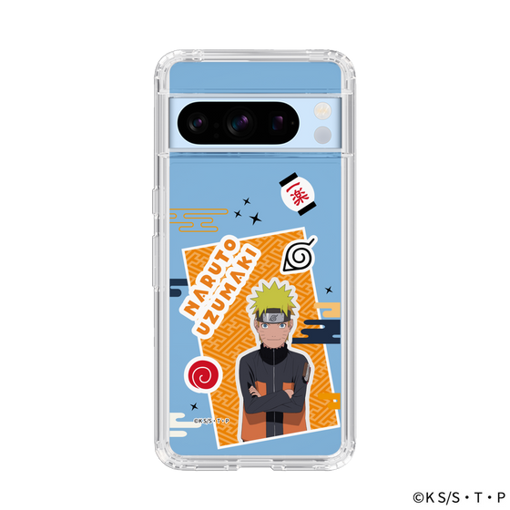 スリムプロテクションケース［ NARUTO -ナルト- 疾風伝 - ステッカー - うずまきナルト ］