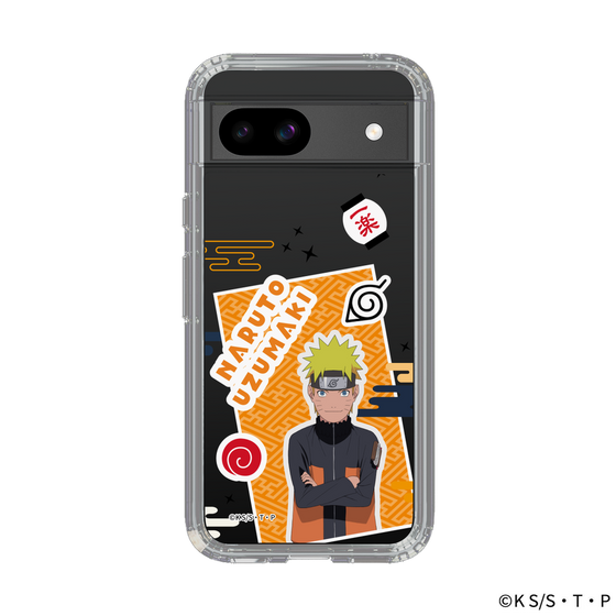 スリムプロテクションケース［ NARUTO -ナルト- 疾風伝 - ステッカー - うずまきナルト ］