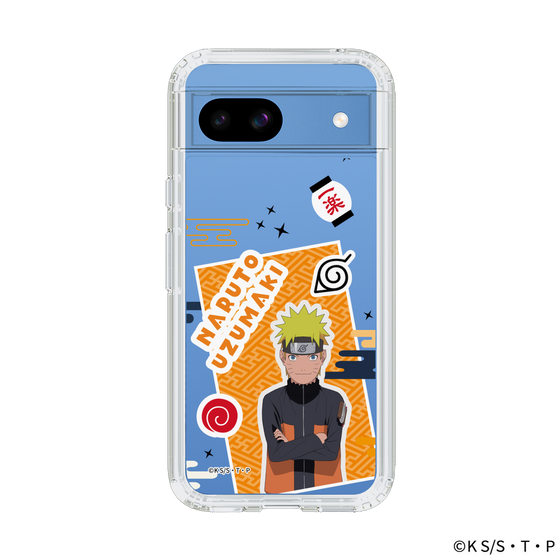 スリムプロテクションケース［ NARUTO -ナルト- 疾風伝 - ステッカー - うずまきナルト ］