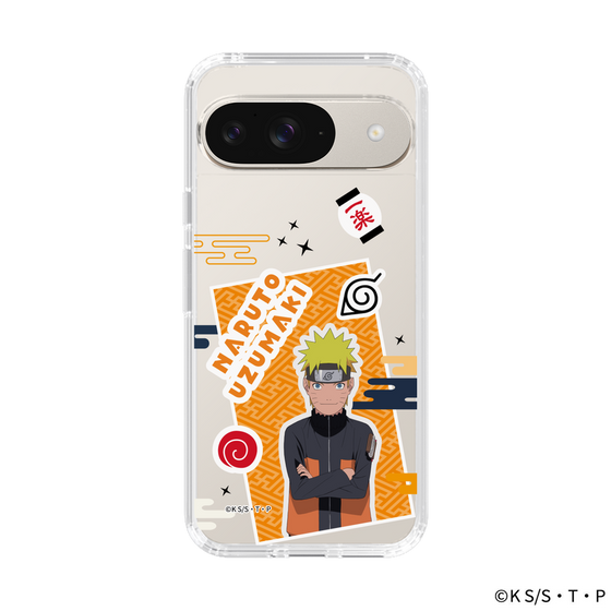 スリムプロテクションケース［ NARUTO-ナルト- 疾風伝 - ステッカー - うずまきナルト ］